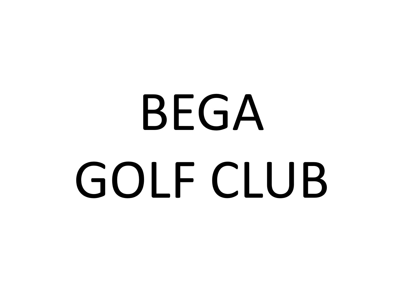 Bega Golf Club